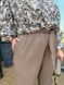 Жіночі штани прямого крою колір кавовий р.50/52 432534 432534 фото 2