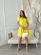 Жіноча коротка сукня із софту "Classic" колір жовтий р. 42/44 440228 440228 фото 2