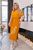 Жіноча вільна сукня із софту колір гірчиця р.50/52 454729 454729 фото