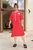 Жіночий костюм двійка сукня та болеро колір червоний 438156 438156 фото