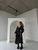 Жіноча сукня із софту колір чорний р.42/44 450384 450384 фото