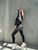 Женские лосины на флисе цвет черный р.42/44 453257 453257 фото