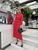 Жіноча сукня вільного крою колір червоний р.42/44 451425 451425 фото