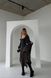 Жіноча сукня із софту колір чорний р.42/44 450384 450384 фото 3