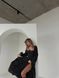 Жіноча сукня із софту колір чорний р.42/44 450384 450384 фото 6