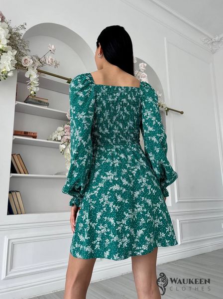 Жіноча літня сукня колір зелений 437167 437204 фото