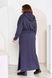 Жіноча ангорова сукня колір синій р.64/66 434295 434290 фото 2