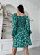 Жіноча літня сукня колір зелений 437167 437204 фото 4