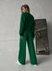 Жіночий прогулянковий костюм двійка колір зелений р.42/46 432611 432611 фото 4