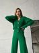 Жіночий прогулянковий костюм двійка колір зелений р.42/46 432611 432611 фото 6