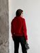 Женский свитер-поло цвет красный р.42/46 450415 450415 фото 6