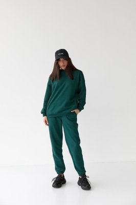 Жіночий костюм худі+джогери колір зелений р.2XL 454305 454305 фото