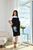 Жіноча спортивна сукня із софту колір чорний р.48/50 455548 455548 фото