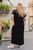 Жіноча сукня бохо колір чорний р.48/50 434815 434815 фото