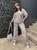 Жіночий костюм-двійка колір світло сірий р.50/52 454492 454492 фото