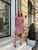 Женское платье из шелкового софта цвет красный р.42/44 459618 459618 фото