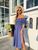 Жіноча сукня з натуральної тканини синього кольору р.42/44 372907 384901 фото