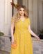 Жіноча літня сукня на гудзиках жовтого кольору 362988 362988 фото 2