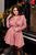 Женский костюм двойка жакет и юбка-шорты розового цвета р.48/50 387114 387116 фото
