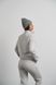 Жіночий теплий костюм тринитка на флісі колір бетон р.L 449058 449058 фото 4