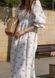 Жіноча сукня «June» колір білий принт р.S/М 438874 438874 фото 1