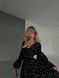 Жіноча сукня міді колір чорний р.46/48 459427 459427 фото 5