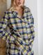 Жіноча піжама байка Liza колір жовтий р.M 443795 443767 фото 4
