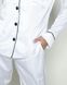 Жіноча піжама шовк Армані Jesika білого кольору р.М 379557 379557 фото 3