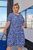 Жіноча сукня із софту колір синій р.50/52 455306 455306 фото