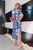 Жіноча вільна сукня із софту колір джинс р.50/52 455132 455132 фото