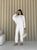 Жіночий костюм двійка з тринитки колір молочний р.42/44 453383 453383 фото
