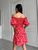 Женское летнее платье цвет красный р.42 437184 437184 фото
