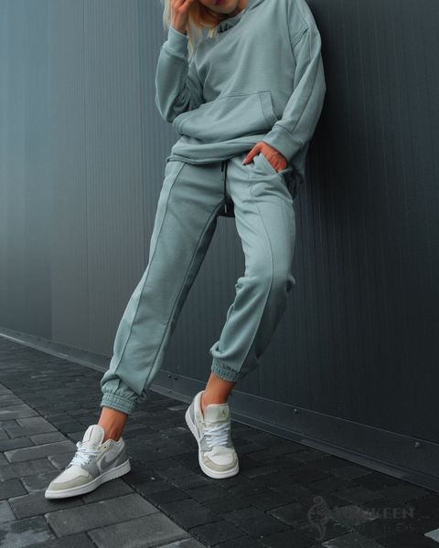Жіночий спортивний костюм Turquoise колір бірюзовий р.M/L 440222 440222 фото