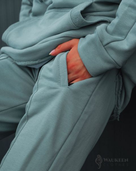Женский спортивный костюм Turquoise цвет бирюзовый р.M/L 440222 440222 фото