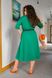 Жіноча сукня міді зеленого кольору р.42/44 439036 439036 фото 3