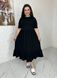 Жіноча сукня вільного крою колір чорний р.50/52 459133 459133 фото 2