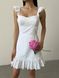 Женское платье из прошвы цвет белый р.44 437881 437881 фото 6