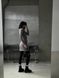 Жіноча утеплена сукня міні колір сірий р.42/44 455128 455128 фото 3