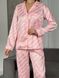 Жіночий домашній костюм штани та сорочка колір рожевий р.42/44 454855 454855 фото 4
