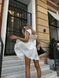 Жіноча сукня в горох колір білий р.42/46 455151 455151 фото 6