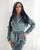 Жіноча піжама велюр-плюш колір оливка р.42/44 447390 447390 фото