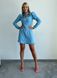 Жіноча сукня із софту колір блакитний р.42/44 452297 452297 фото 1