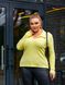 Жіночий светр-поло з ангори колір жовтий р.48/50 445727 445727 фото 7