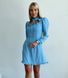 Жіноча сукня із софту колір блакитний р.42/44 452297 452297 фото 5
