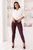 Жіночі замшеві штани облягаючі колір шоколад р.48/50 445140 445140 фото