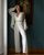 Женский пижамный костюм тройка «Dominica» цвет белый р.L 453329 453329 фото