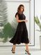 Жіноча сукня міді колір чорний 435746 435746 фото 2