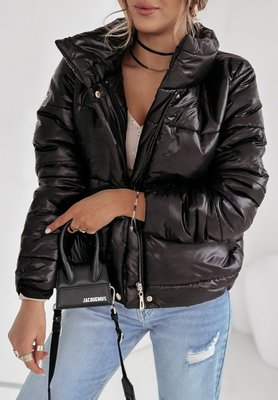 Женская курточка цвет черный р.42/44 454250 454250 фото