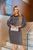 Женское нарядное платье с люрексом серебряного цвета р.48/50 386035 386038 фото