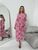Женское платье из шелкового софта цвет розовый р.42/44 453502 453502 фото